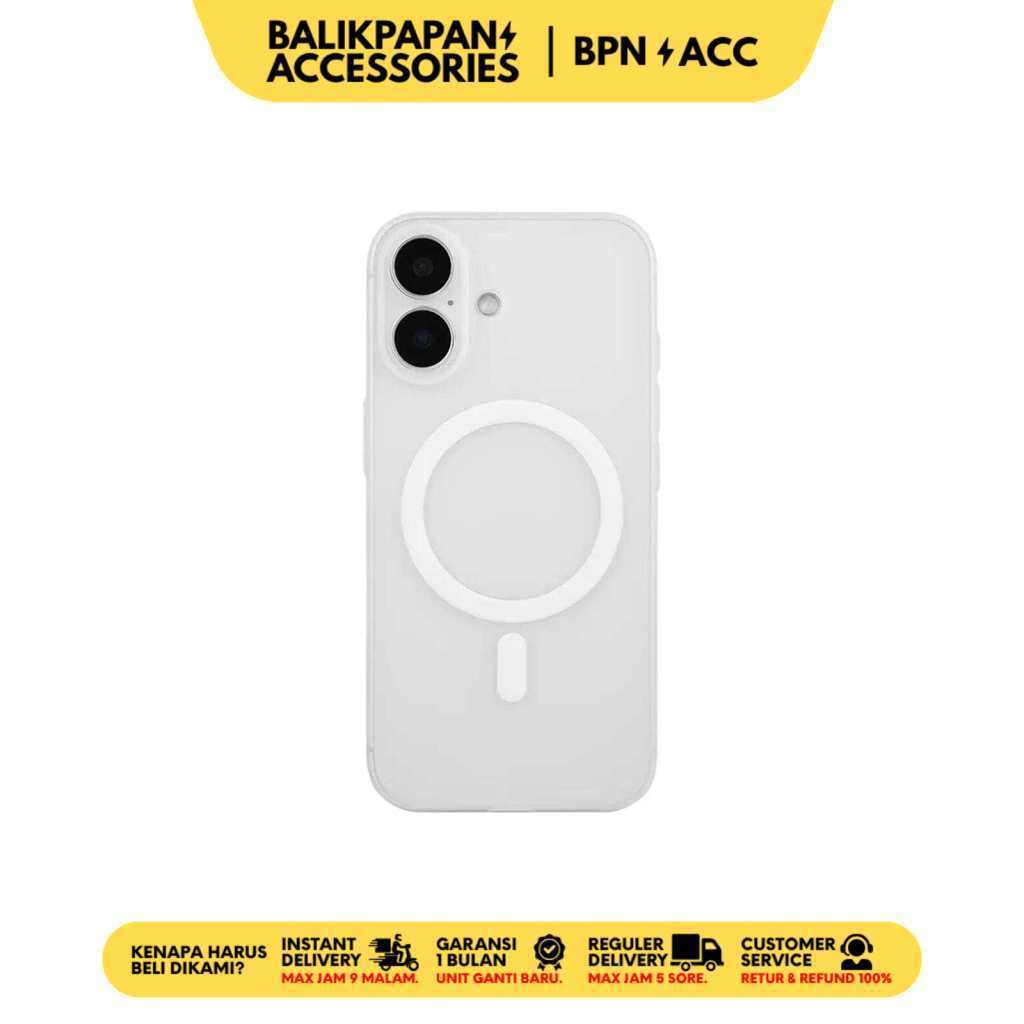 Case iPhone Frost Clear MagSafe - BALIKPAPAN ACCESSORIES