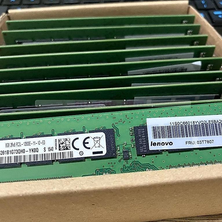 SAMSUNG 4GB 8GB 16GB DDR3 PC3-12800 1600 ECC UDIMM RAM 2Rx8 PC3L-12800E M391B1G73QH0-YK0 1.35V 240p