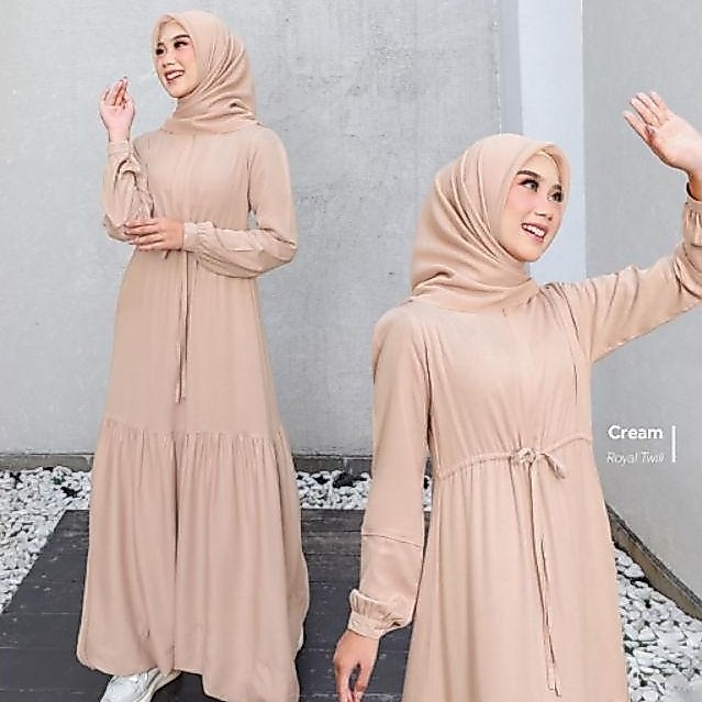 RECOMMENDED ETHICA Gamis Hanami 11 Black dan Cream