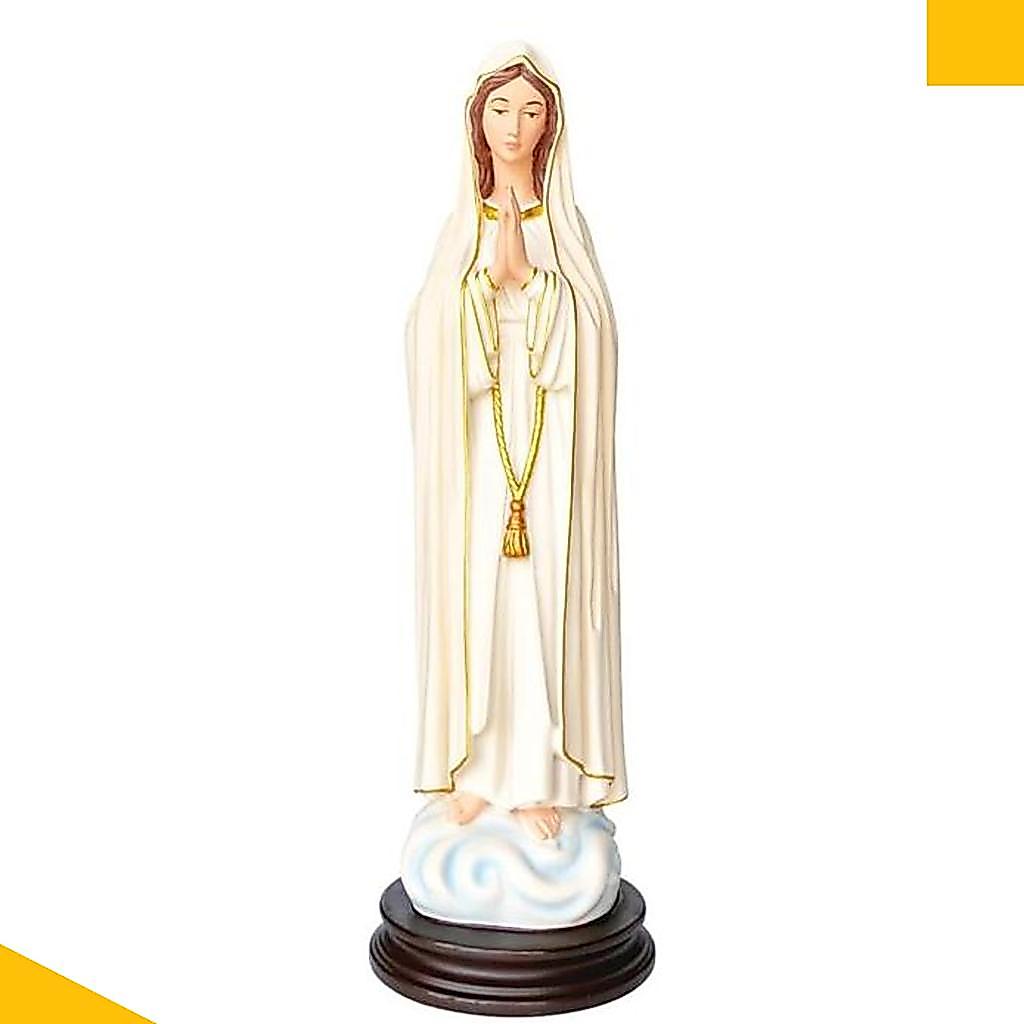 Patung Maria Fatima 40Cm Resin Packing Original