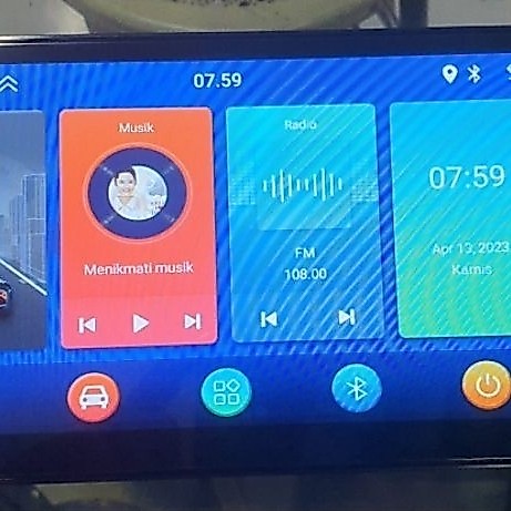 Android Acoustic AC6907 layar 7 inch ram 4/64