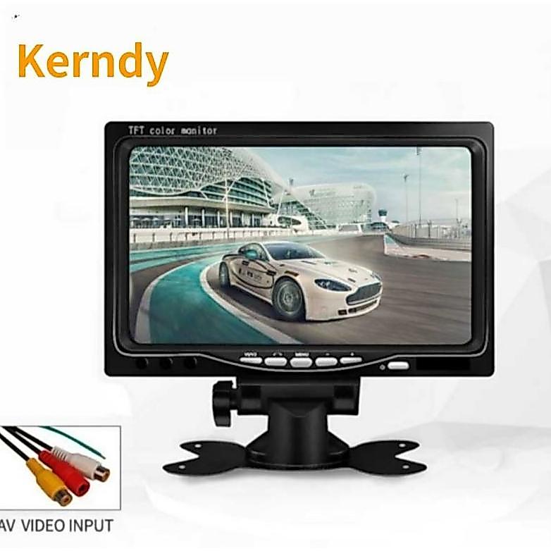 Kerndy Layar Monitor Mobil TFT Lcd 7 Inch
