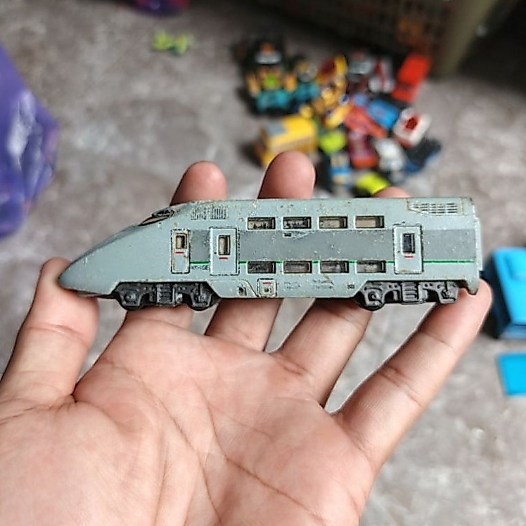 diecast kereta Shinkansen realtoy