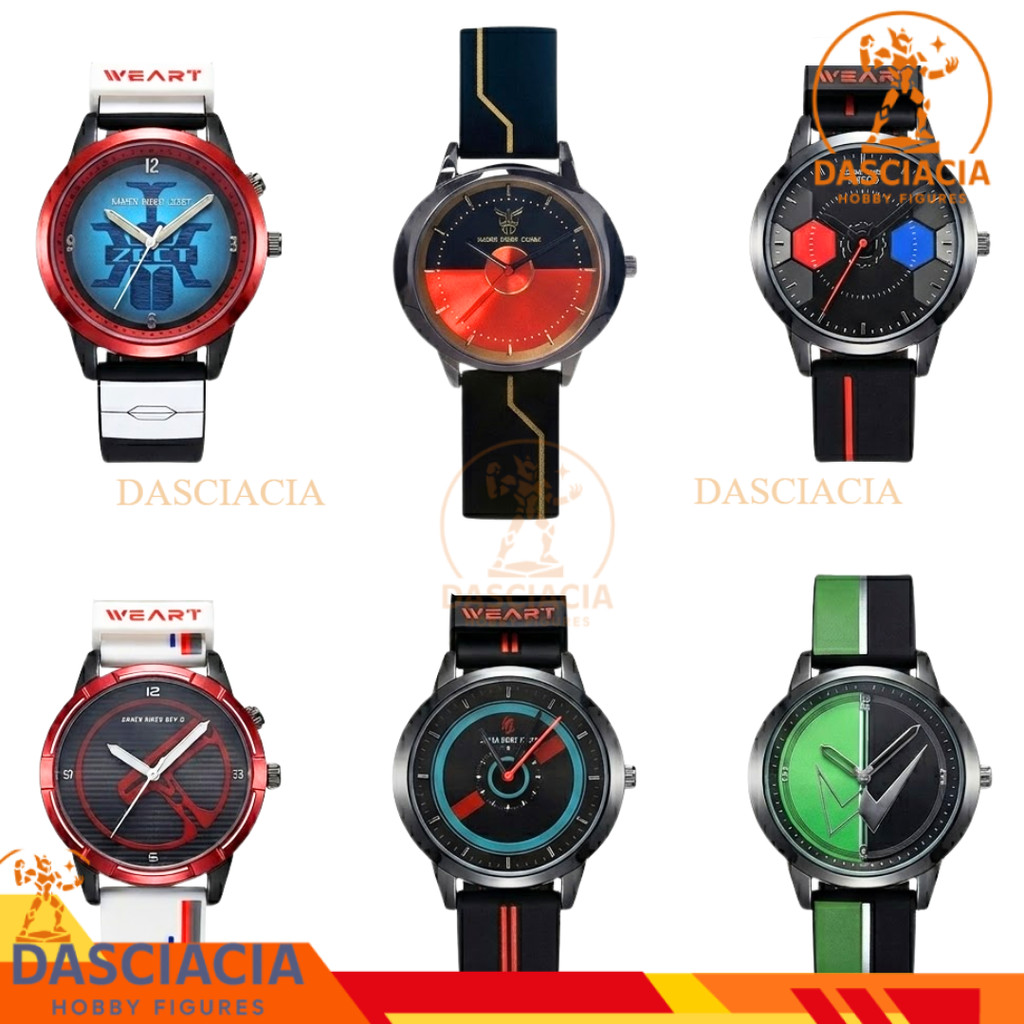 Blind Box Jam Tangan Kamen Rider Weart Art Wearable Watch- Kuuga W Build Kabuto Den-O