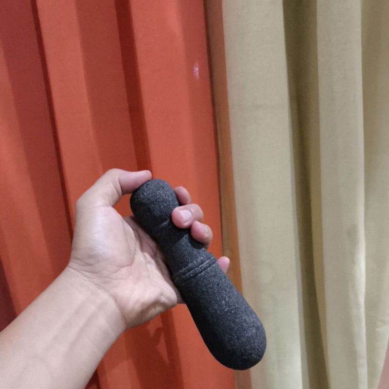 Tumbukan Lumpang // Penumbuk Lumpang // Alu Batu Asli // Ulekan Batu Asli