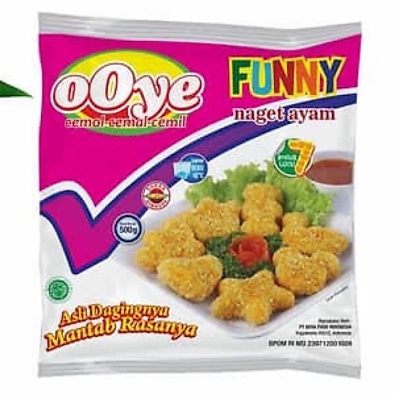 ooye Nugget Ayam Funny 250gr / yogyakarta