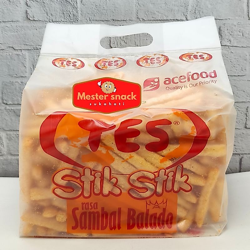 Tes Stik Sambal Balado 200 gram | tes stik balado | tes stik | tes singkong | tes singkong balado | 