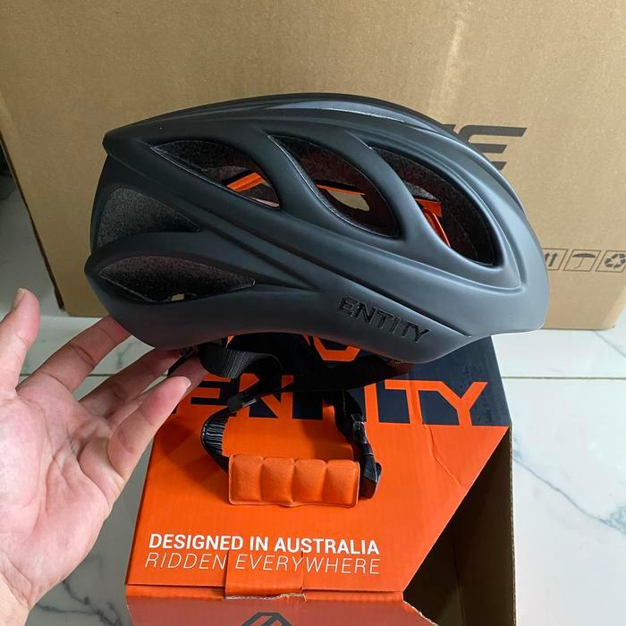 Terlaris Helm Sepeda Roadbike Entity Australia 100% Original Laser Cut - M 54-61