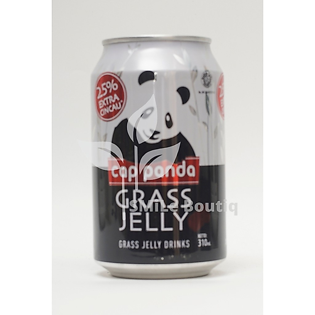 Cap Panda Cincau Kaleng 310ml Dus TANPA DUS ASLI
