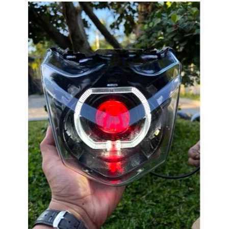 Reflektor Lampu Depan BILED BEAT KARBU / Lampu BILED BEAT KARBU Super Terang