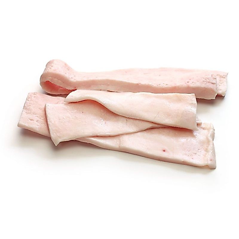 Lemak Babi Tebal / Minyak Babi Mentah - 500Gr