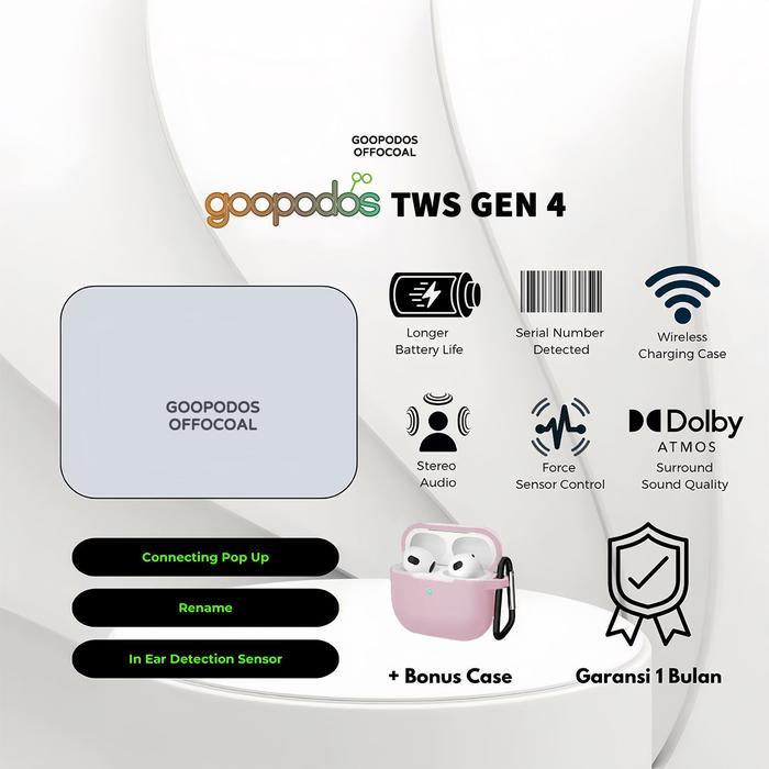[Garansi 12 Bulan] The Pods Gen 4/The Pods 2 Pro/Gaming Headset IMEI & Serial Number Detectable Head