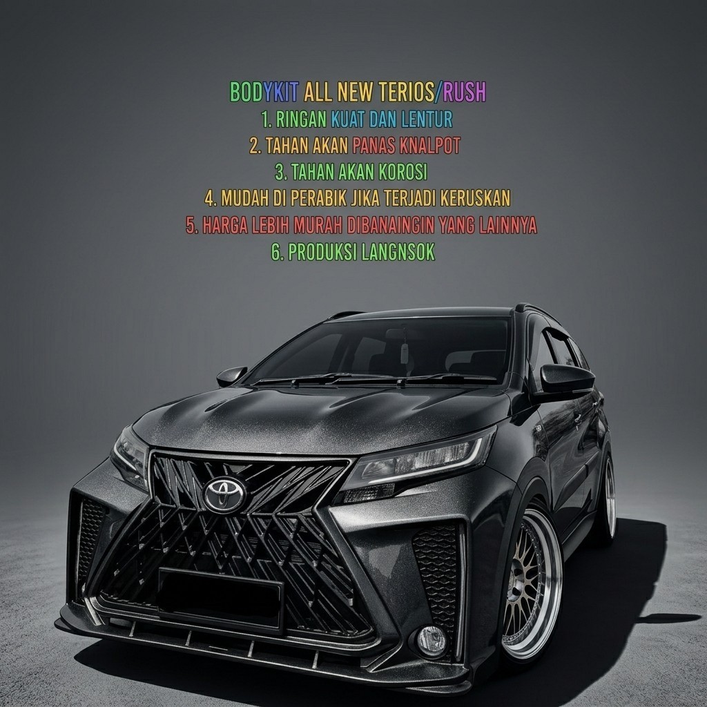 READY bodykit terios bodykit rush 2018-2025