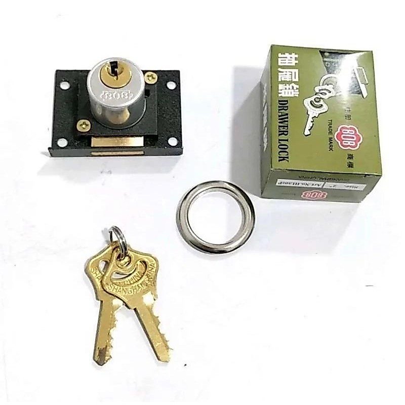 Kunci Laci 808 Original Kunci Lemari Kayu /Kunci Lemari Aluminium Drawer Lock