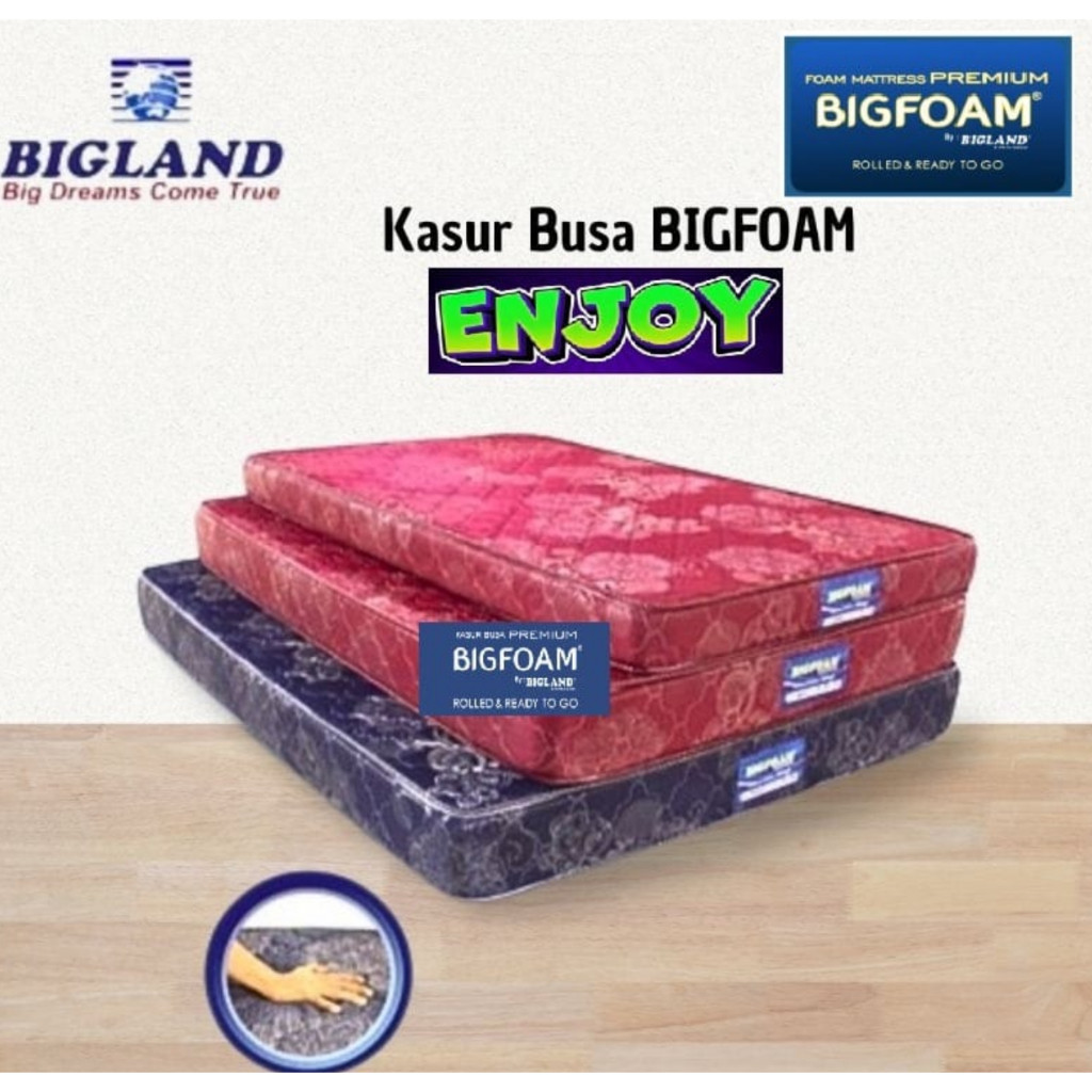 Kasur Busa Bigfoam Enjoy By Bigland Tebal 20cm