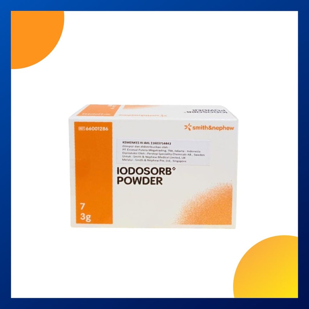Iodosorb Powder 3 Gram Box 7 Sachet