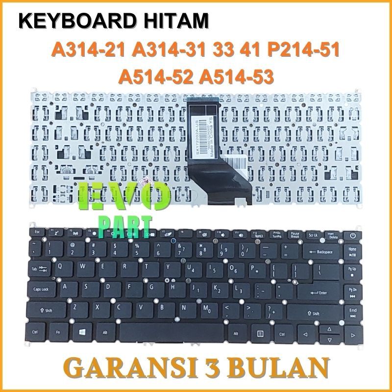 Keyboard Laptop Acer Aspire A514 A514-52 A514-53 - NEW