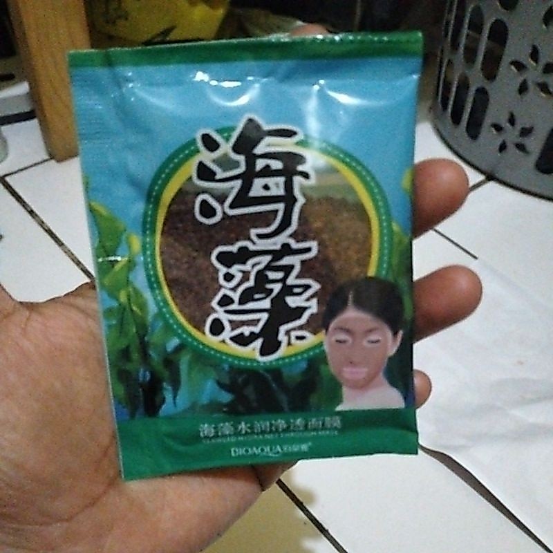 Masker Seeweed Bioaqua Masker Rumput Laut