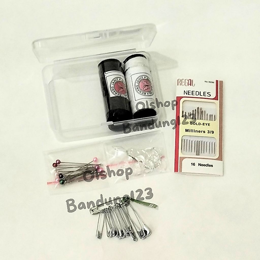 Paket Perlengkapan Menjahit Traveling/ Peralatan Jahit Tangan