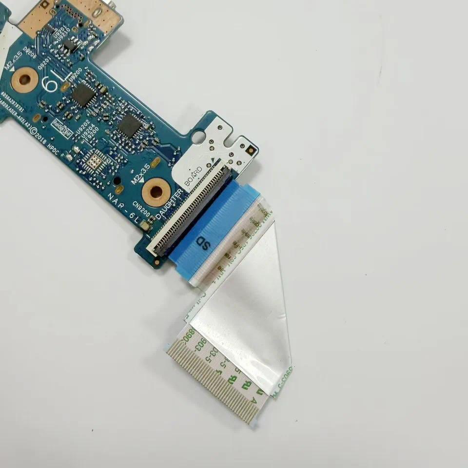 For Hp 14S-CR 14-DK 14-CK 14-CF Laptop USB 3.1 Type C Card Reader Power Board L24483-001 6050A297970