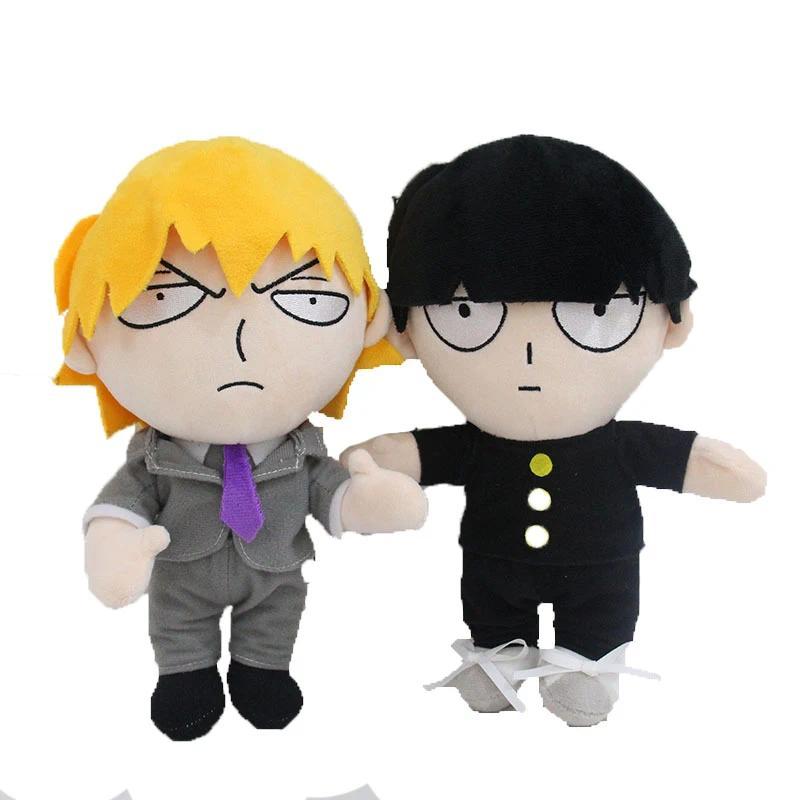 27CM Kawaii Anime Mob Reigen Plush Doll Kageyama Shigeo Plushie Toy Omori Stuffed Pillow Birthday Gi