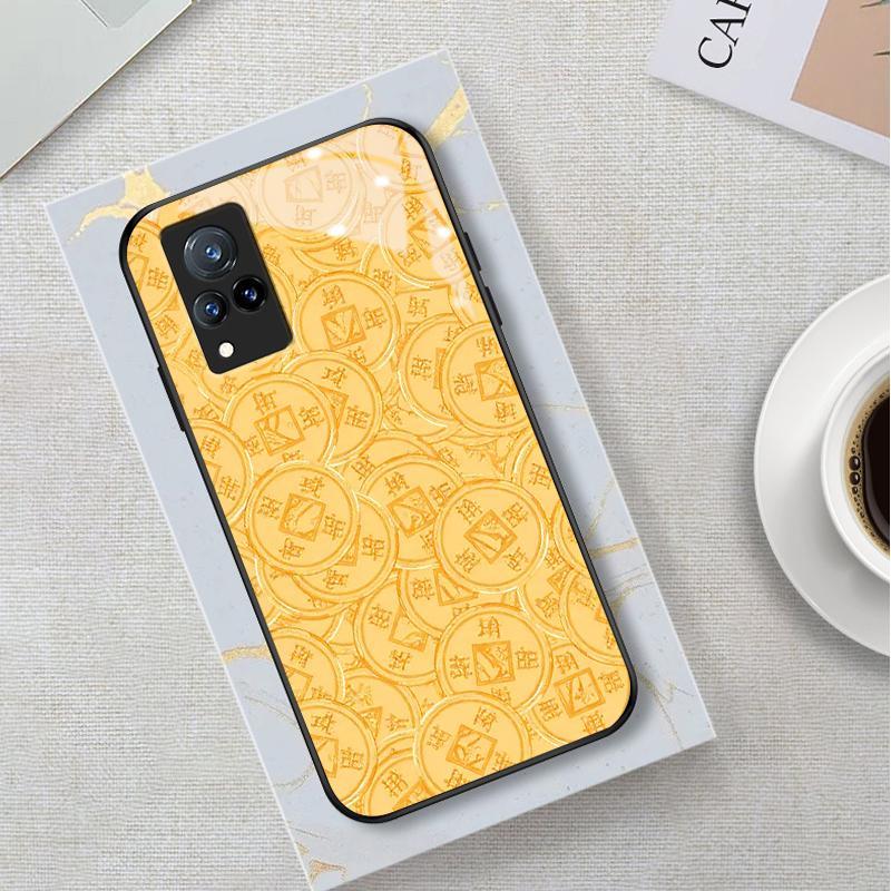 Case Hp For VIVO V21 4G V21e V23 5G V23e V25 V25e V27 Pro V27e V29 V30 SE V40 Tempered Glass Silicon