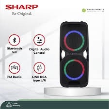 SHARP PARTY SPEAKER AKTIF PORTABLE SYSTEM BLUETOOTH PS-925