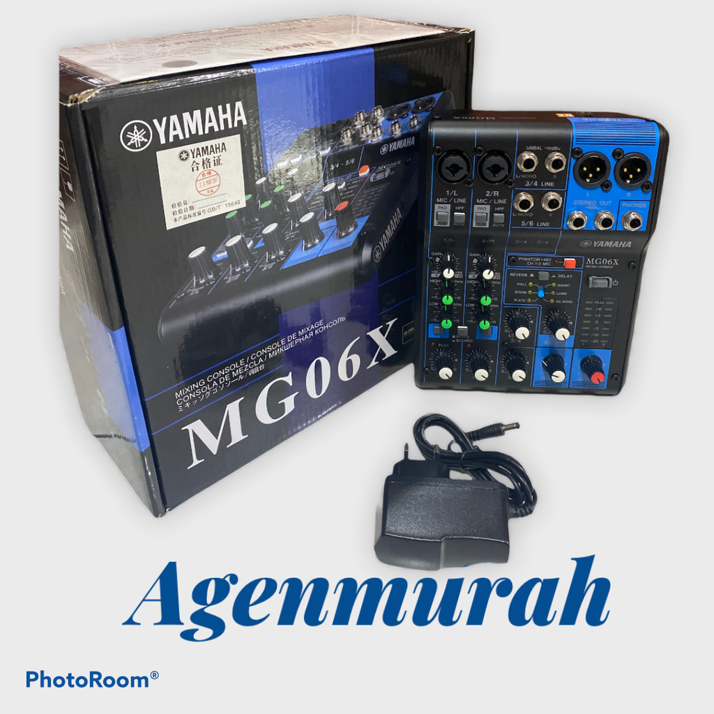 MIXER AUDIO YAMAHA MG 06X/MG06X
