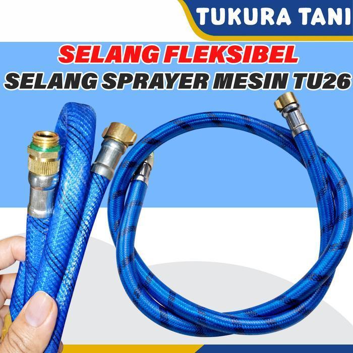 ORIGNAL HIU - Hose 1.2m TU26 / selang air mesin TU26