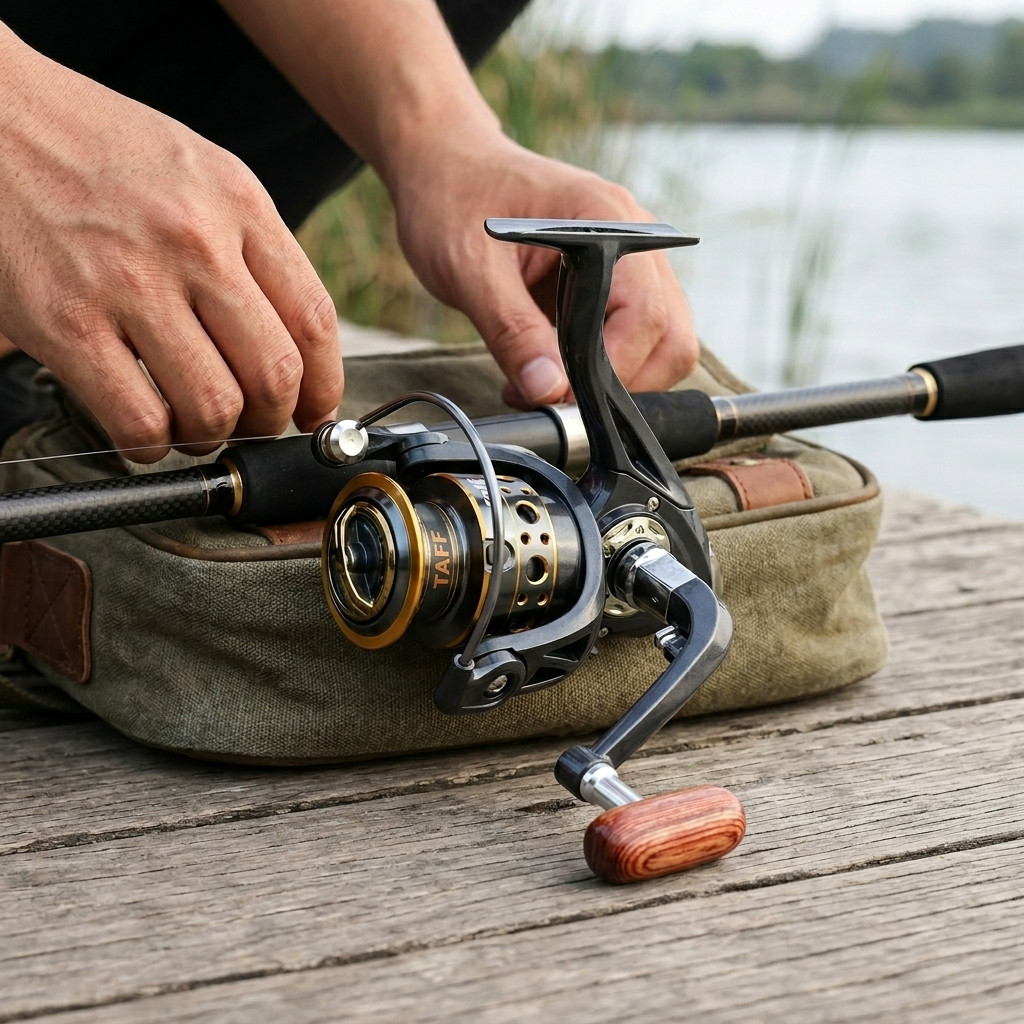 WOWShop - GHOTDA Reel Pancing Spinning Fishing Reel 5.2:1 4000 - BK4000