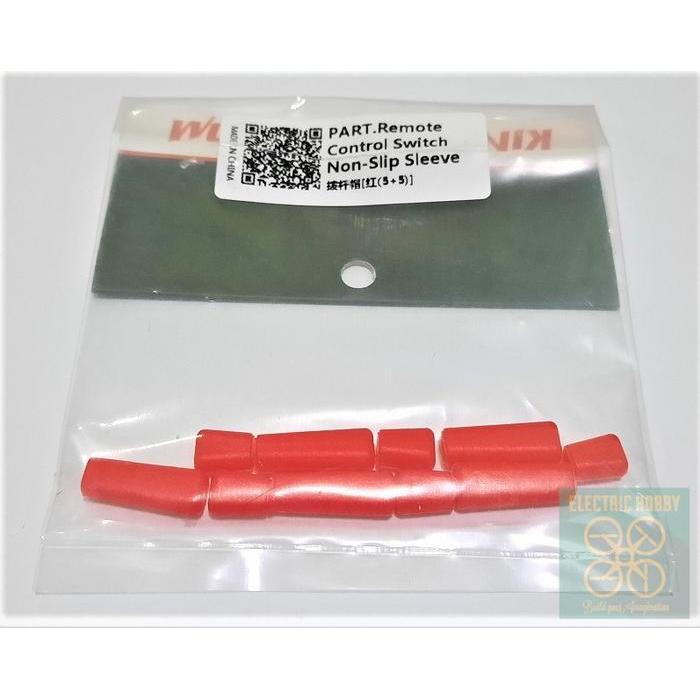 Rubber Cap Transmitter Switch Radiomaster Futaba Frsky Jumper Flysky Silicone Anti Slip - Merah