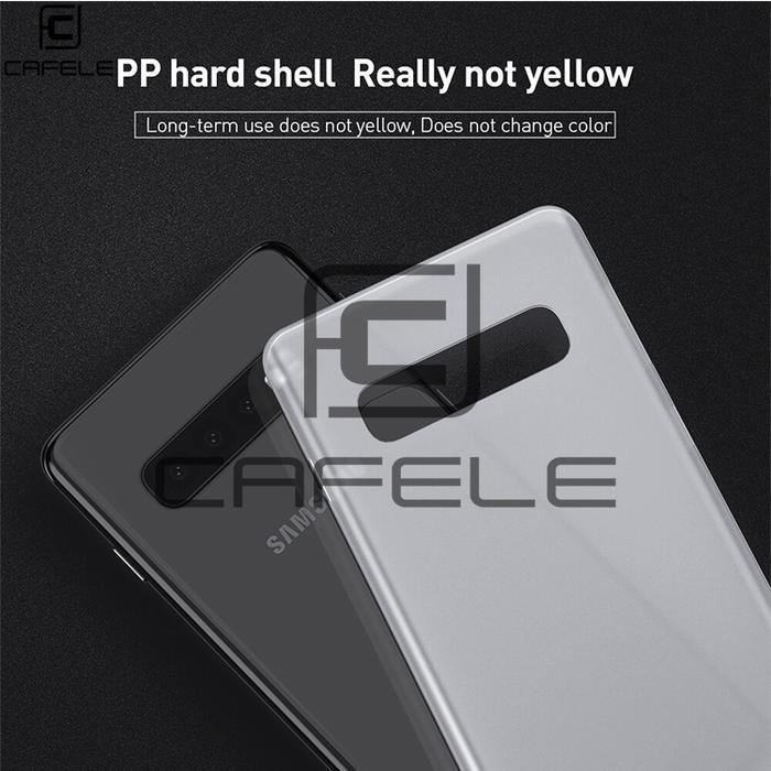 CAFELE Ultra Thin Case - Case for Samsung S10e Case for Samsung S10 Plus ORIGINAL - Hitam, Samsung S