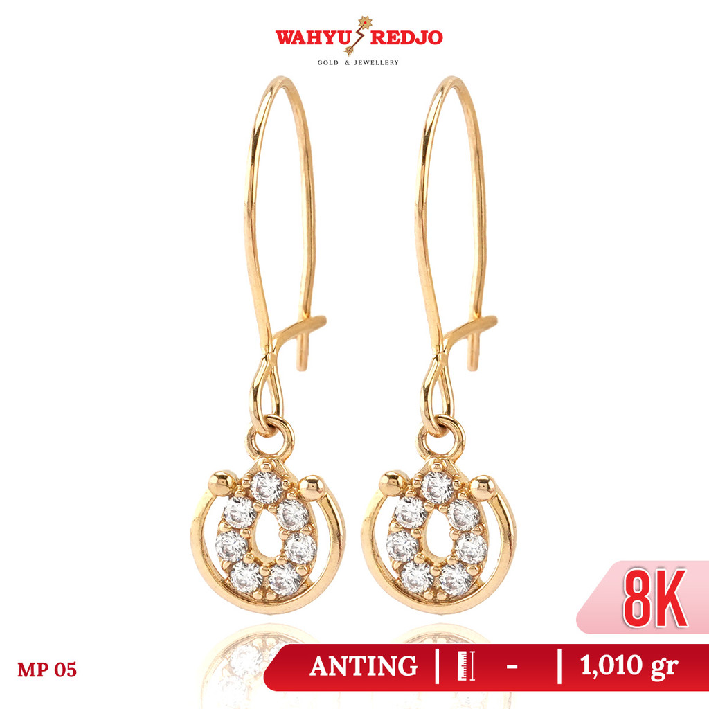 Anting Emas Kadar 8K Wahyu Redjo AN-8K 32041069 Non Pameran