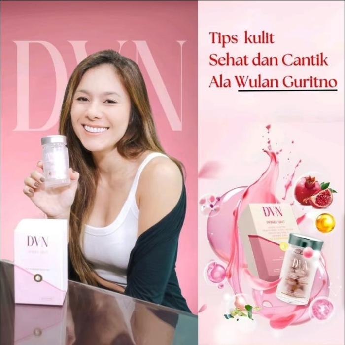 Ready (PRIVASI AMAN) PROMO PERMEN DVN COLLAGEN ORIGINAL PEMUTIH KULIT 100% ORI KEMASAN BARU DVINE D-