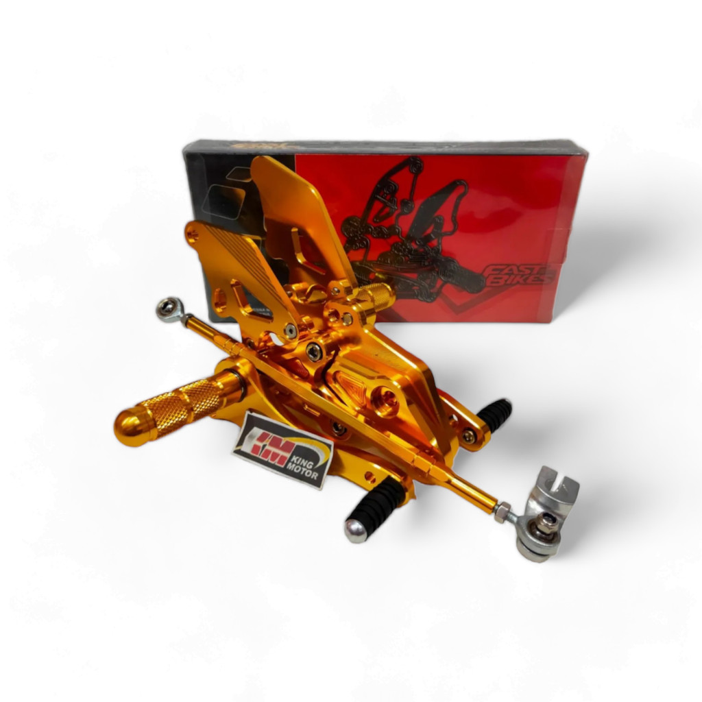 Fast Bikes - Footstep Underbone Full CNC Vixion - Gold