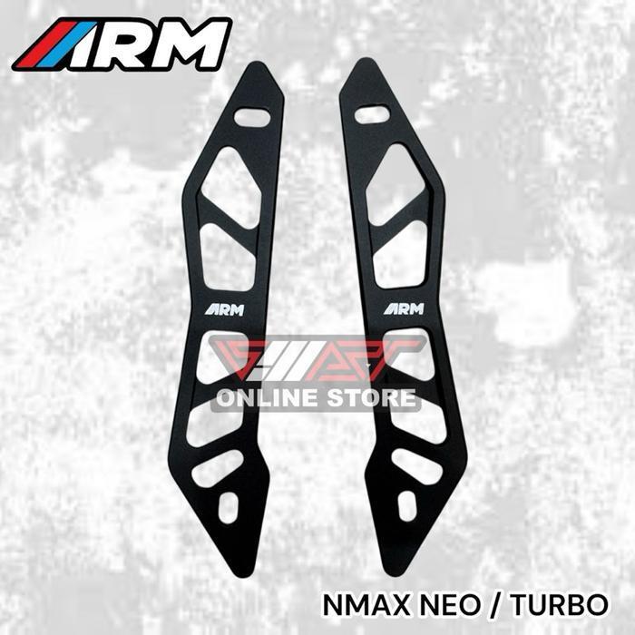 ARM RACING GARNISH WINDSHIELD NMAX NEO , NMAX TURBO - BLUE terlaris