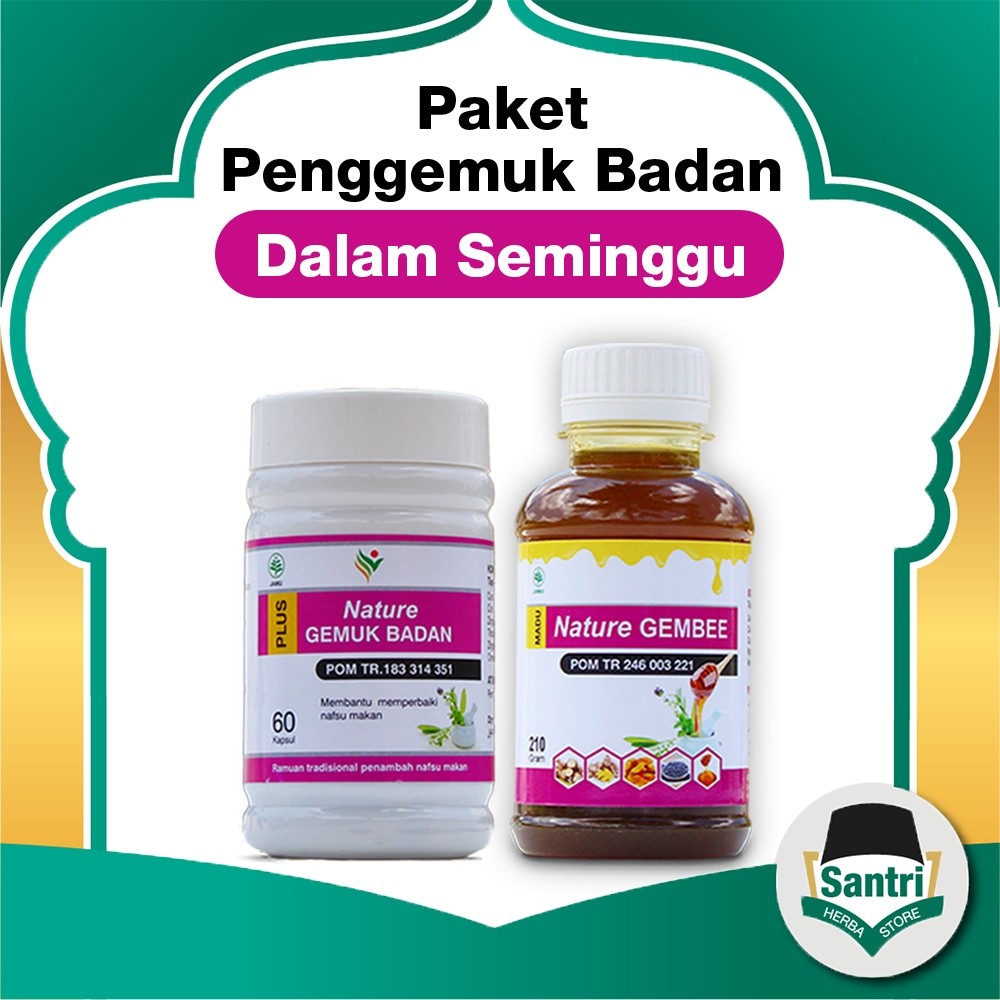 TERPERCAYA Obat Penggemuk Badan Dalam Seminggu Nature Gemuk Badan Permanen Ampuh Tanpa Efek Samping 