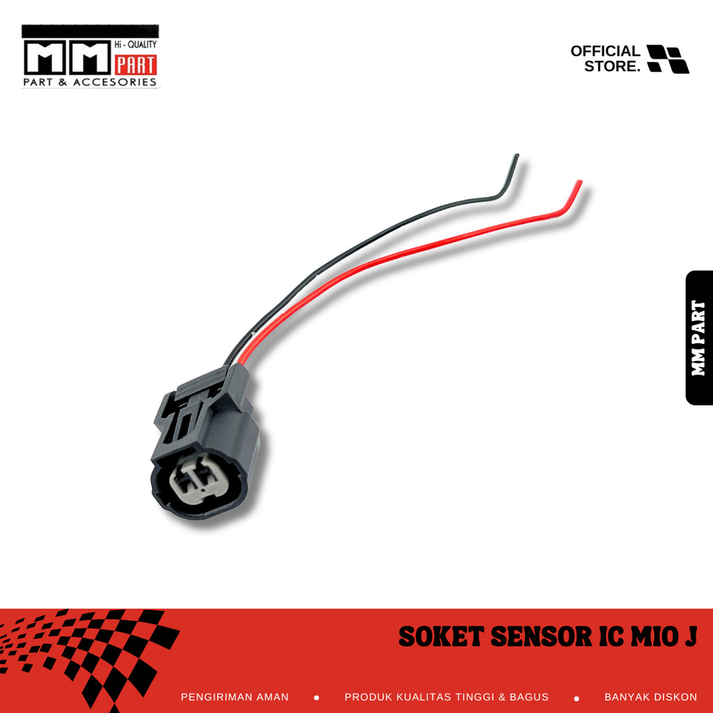 SOKET SENSOR IC MIO J – SOCKET SOKET SENSOR SUHU / ETC  / IC FUEL PUMP MIO J MIO M3