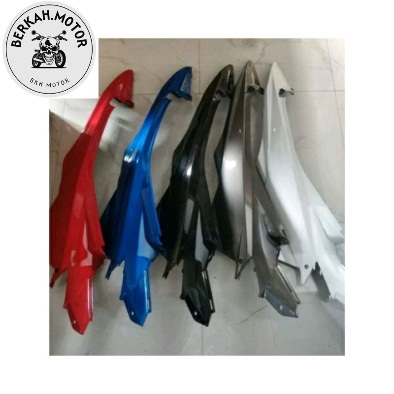 Cover Body Satria FU Facelift 2013 2014 2015 biru bahan tebal persis original