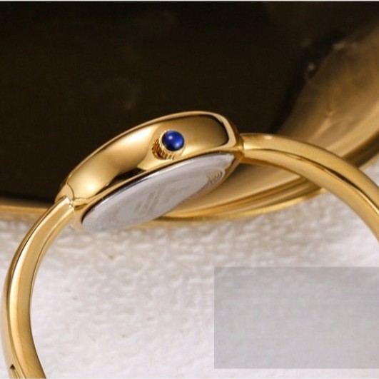 GUOU Vintage Roman Plate Oval Bracelet Watch Fashion Women's Watch