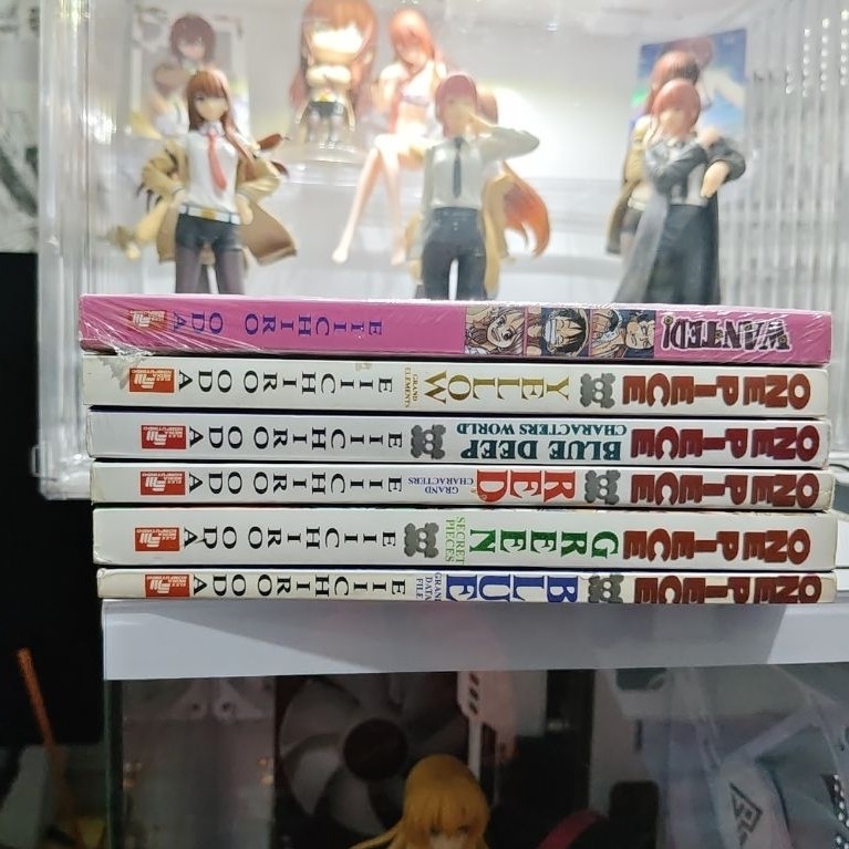 Paket Komik Databook One Piece Red, Wanted, Blue, Blue Deep, Yellow, Green