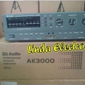 Amplifier 3G Audio Ak3000 Stereo Mixing Amplifier 3g Audio Ak 3000
