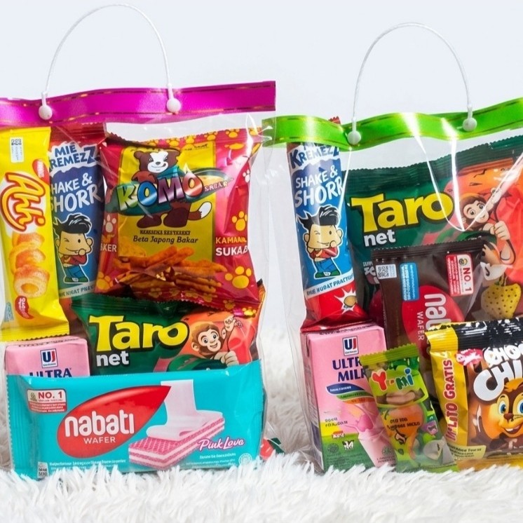 Paket Snack ulang Tahun Anak/Paket Snack Goodie Bag Anak