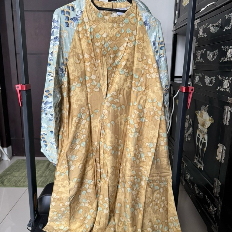 CottonInk x Kami Mustard Nami Odella Dress size S