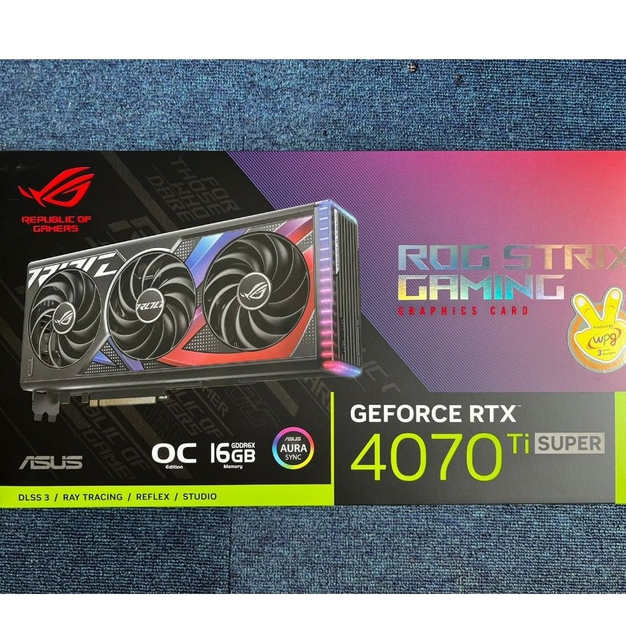 ROG Strix RTX 4070 Ti Super 16GB GDDR6X OC