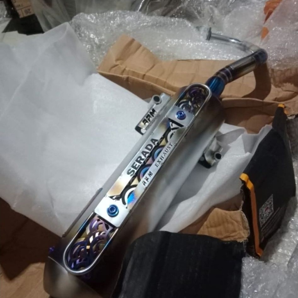 knalpot ARM Exhaust Luster V2 vario new