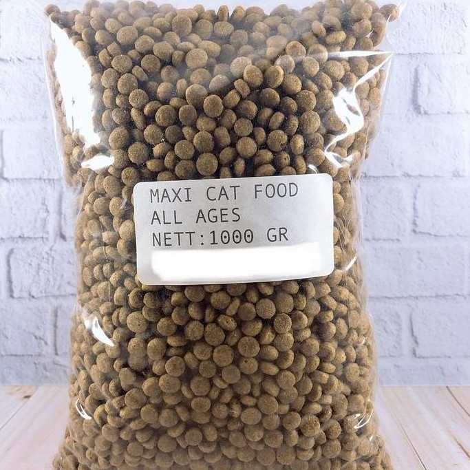 MAXI CAT FOOD / MAKANAN KUCING MAXI / MAKANAN KUCING MURAH