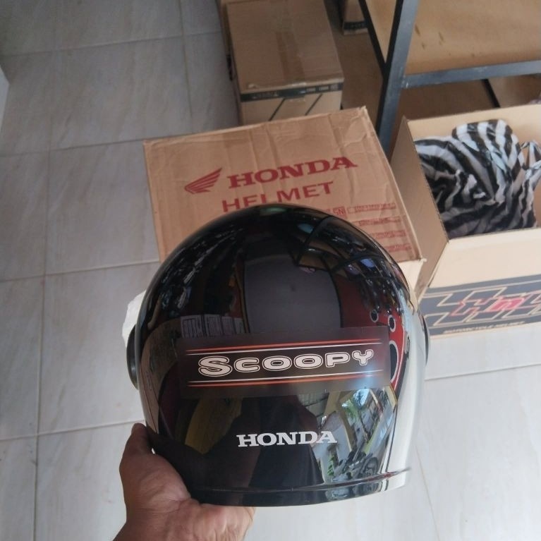 HELM SCOOPY ORIGINAL HONDA (BERLOGO)/ORIGINAL DEALER