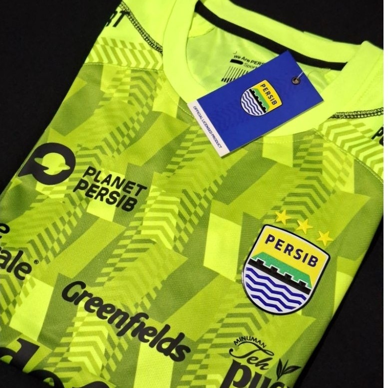 Jersey Persib Goal Kiper Player Ossue Nameset MENDOZA Original 2024/25 Liga dan ACL