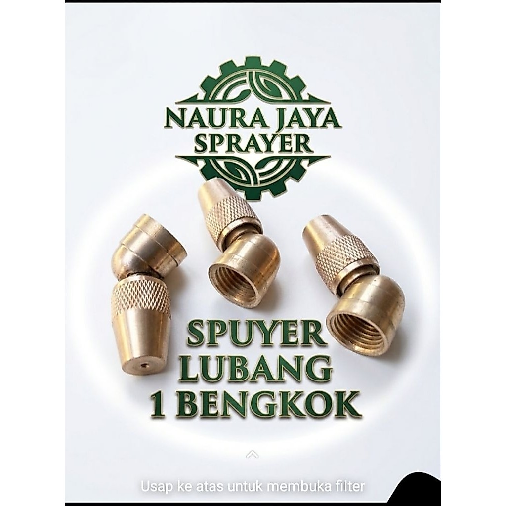 nozzle/spuyer lubang 1 bengkok noar
